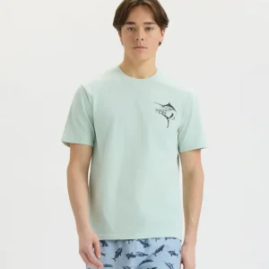 Alternative view of Men’s Sunset Billfish 30’s Tee
