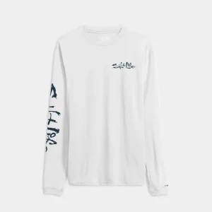 Alternative view of Men’s Liquid Depth Badge Long Sleeve SLX Performance Tee