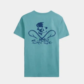 Men's Skull And Hooks Short Sleeve Tee