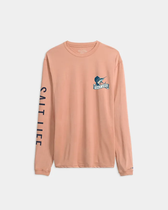 Men’s Nautical Ventures Long Sleeve SLX Performance Tee - Image 2