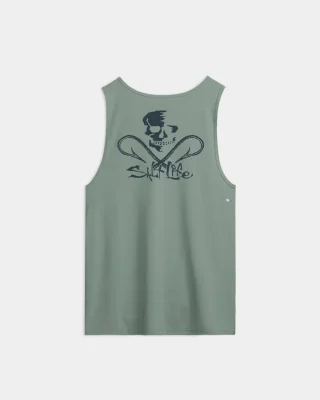 Men’s Skull and Hooks Tank Top
