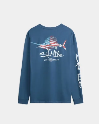 Men’s Sailfish ‘N Bones Long Sleeve Shirt