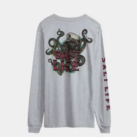 Men's Underwater Alien Long Sleeve Shirt