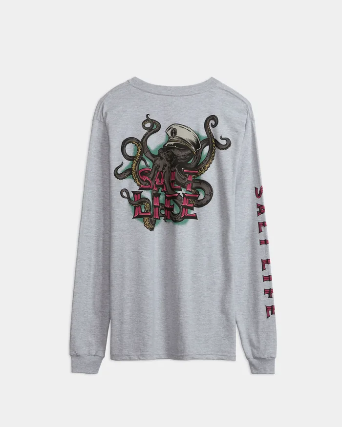 Men's Underwater Alien Long Sleeve Shirt