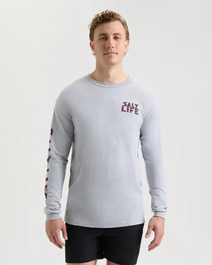 Men's Underwater Alien Long Sleeve Shirt - Image 2