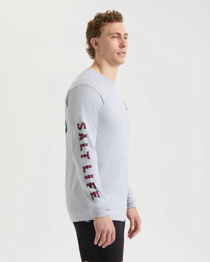 Men's Underwater Alien Long Sleeve Shirt - Image 4
