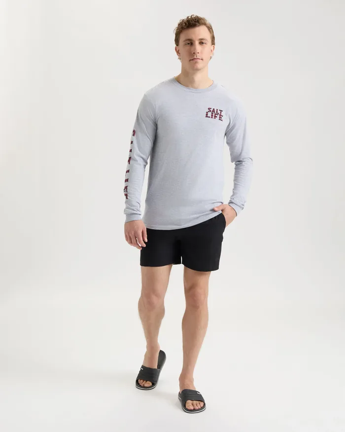 Men's Underwater Alien Long Sleeve Shirt - Image 6