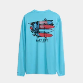 Men's American Quiver Long Sleeve SLX Performance Shirt
