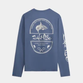 Men’s Salt Water Perforated SLX Performance Tee