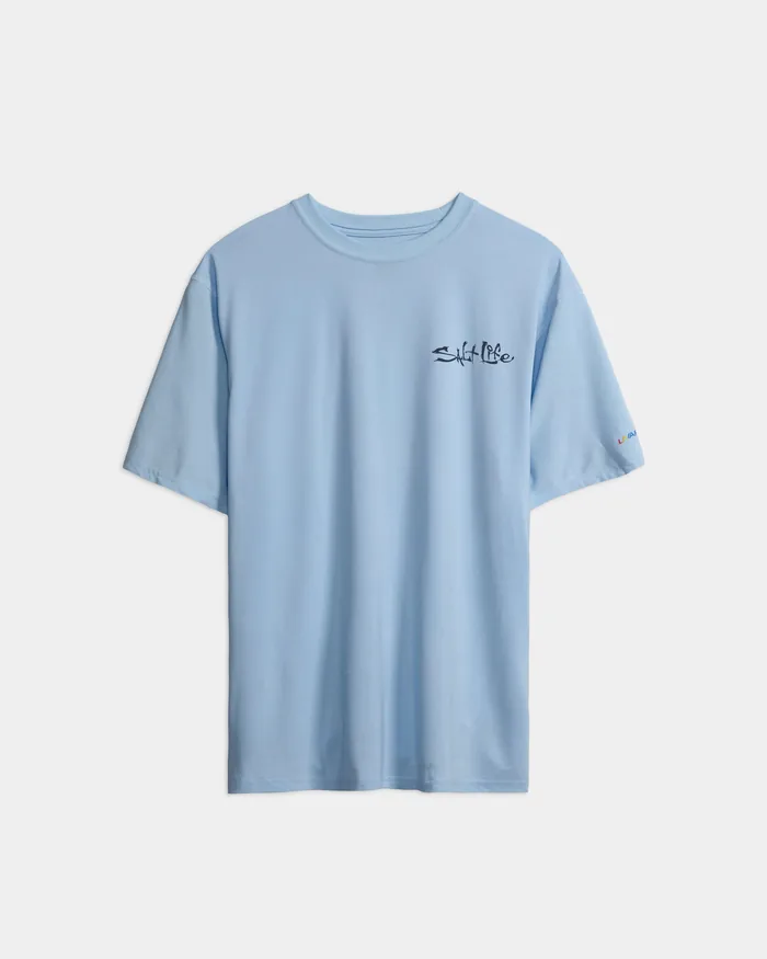 Men’s Beach Therapy SLX Performance Short Sleeve Tee - Image 2