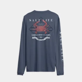 Men’s Crab Hammer SLX Performance Long Sleeve Tee
