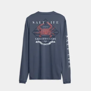 Men’s Crab Hammer SLX Performance Long Sleeve Tee