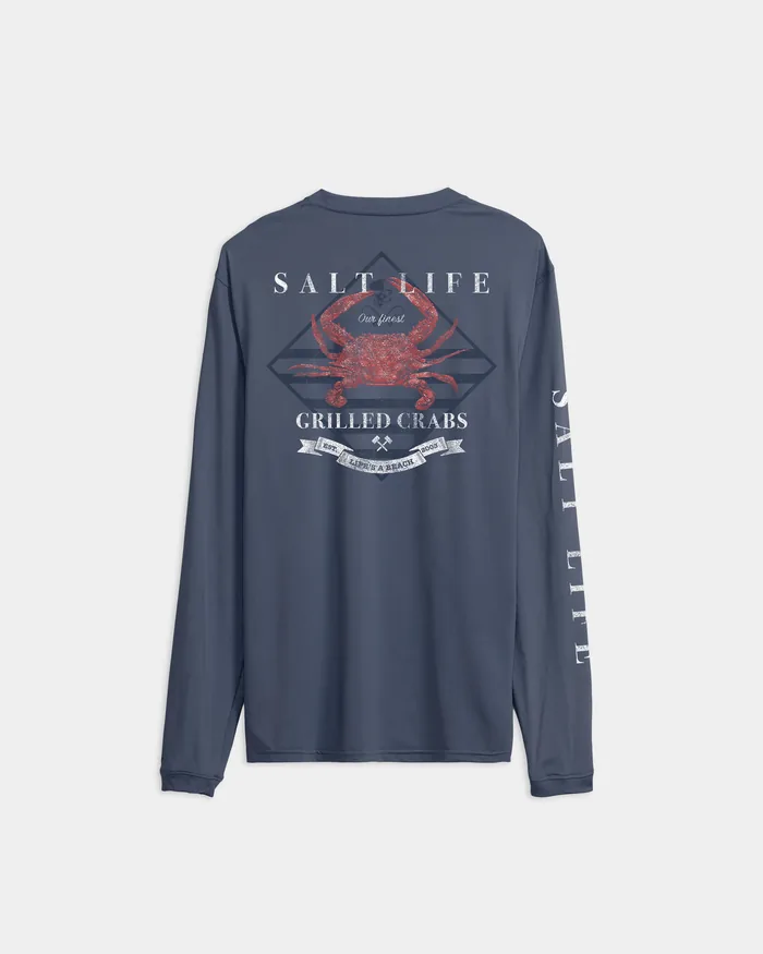 Men’s Crab Hammer SLX Performance Long Sleeve Tee