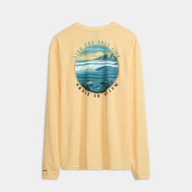 Men's Live Above Or Below SLX Performance Long Sleeve Shirt