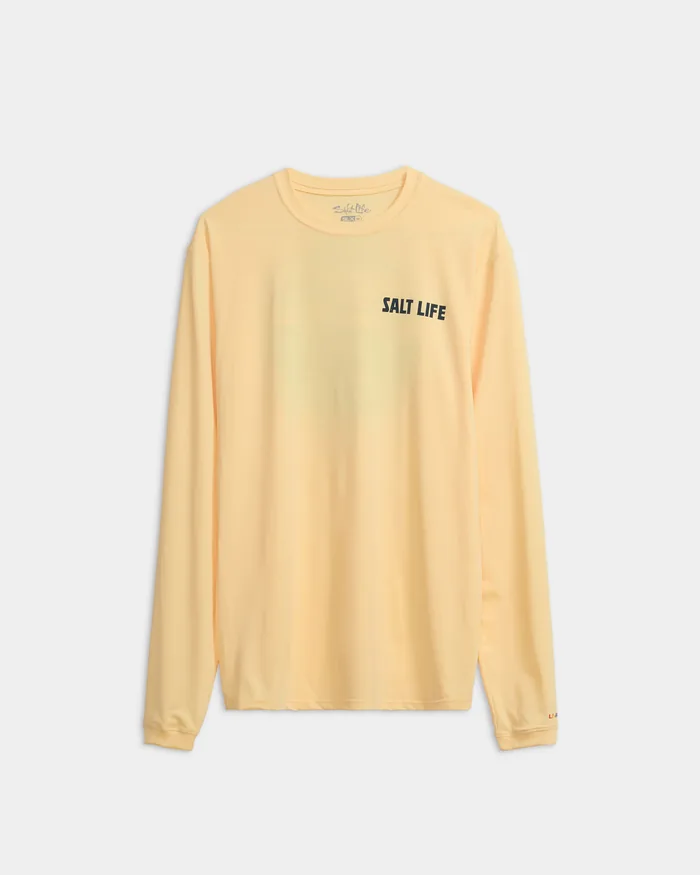 Men's Live Above Or Below SLX Performance Long Sleeve Shirt - Image 2