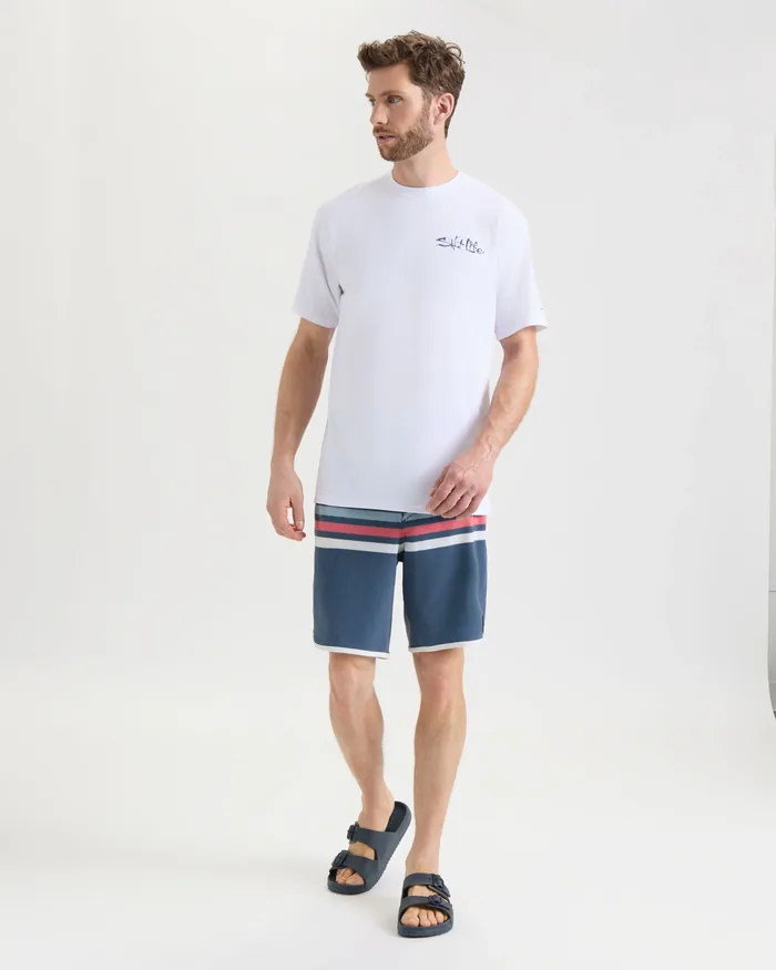 Men's Ocean Hooked SLX Performance Short Sleeve Shirt - Image 5