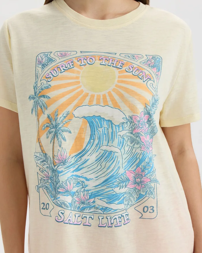Women’s Surf the Sun Relaxed Boyfriend Tee - Image 5