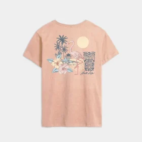 Women’s Flamingo Boyfriend Tee