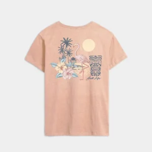Women’s Flamingo Boyfriend Tee