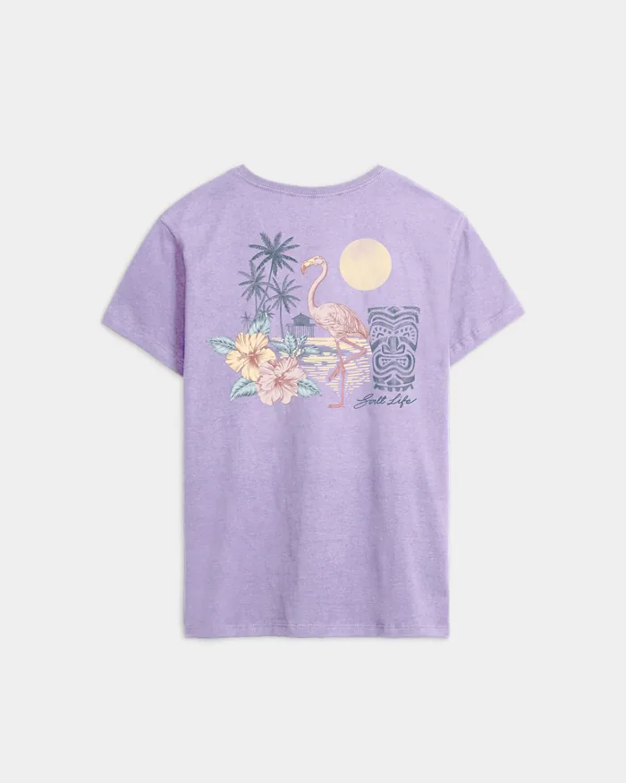 Women’s Flamingo Boyfriend Tee