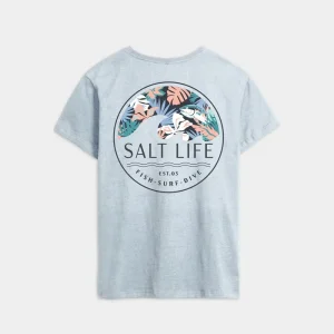Women’s Tropical Retreat Salt Wash Tee