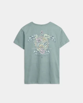 Women’s Floral Turtle Original Tee