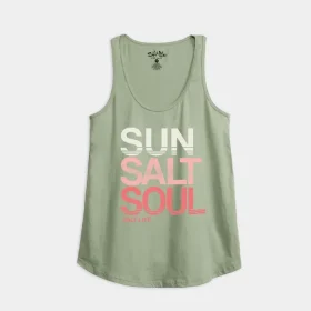 Women’s Sun Salt Cropped Tank