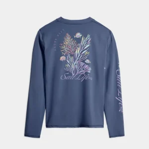 Women’s Colorful Coral Reef SLX Performance Long Sleeve Tee