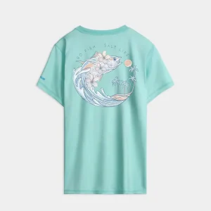 Women’s Go Fish Tuna Performance Short Sleeve Tee