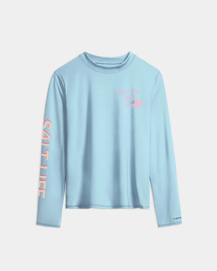 Women’s Keep Surfing SLX Performance Long Sleeve Tee - Image 3