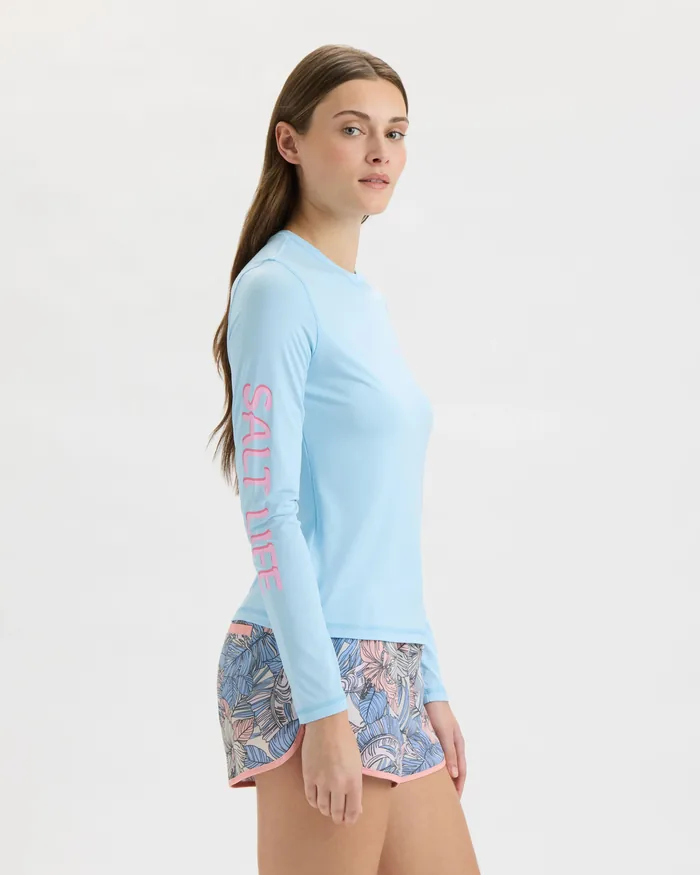 Women’s Keep Surfing SLX Performance Long Sleeve Tee - Image 4