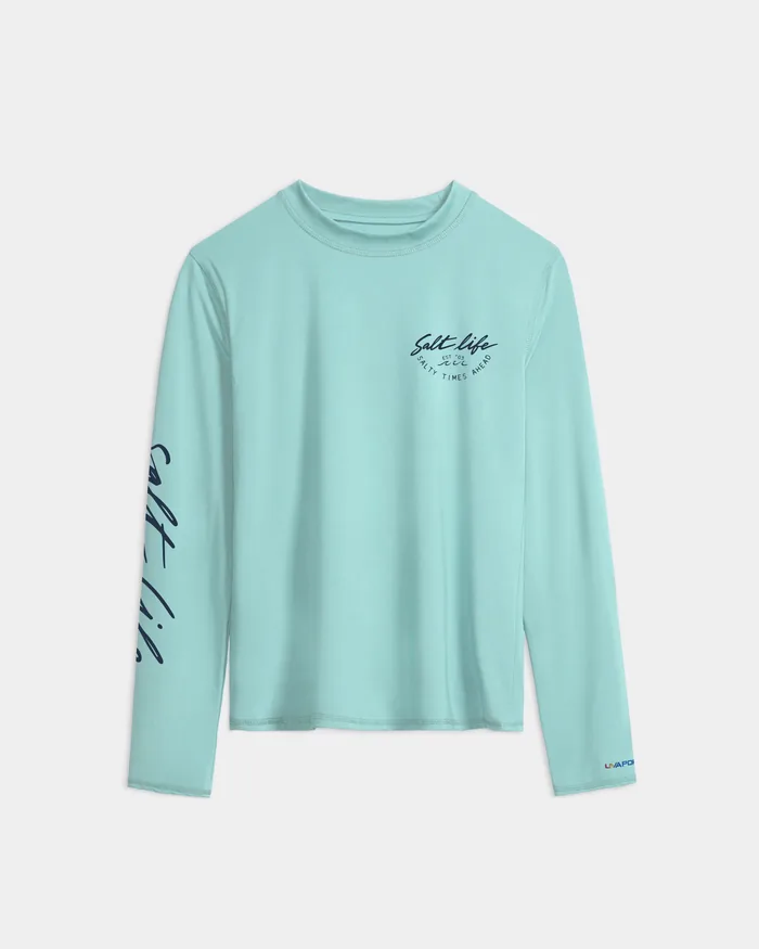 Women’s Escape to SLX Paradise Performance Long Sleeve Tee - Image 7