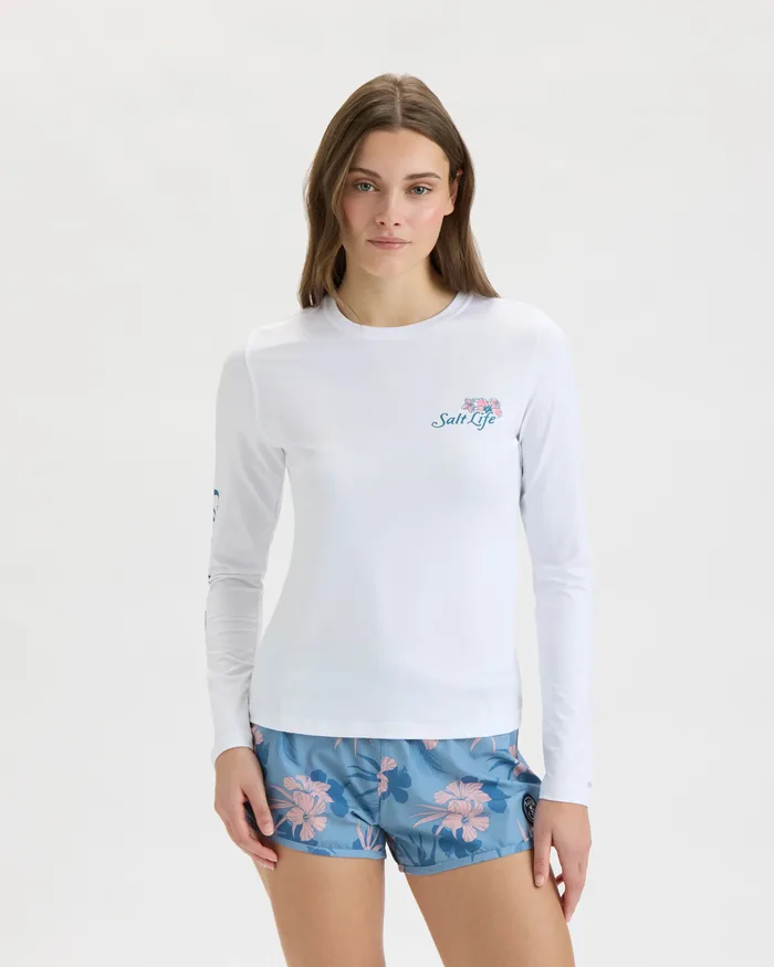 Women’s Sailing Tropics SLX Performance Long Sleeve Tee - Image 2