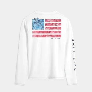 Women’s Coral Life Flag SLX Performance Long Sleeve Tee