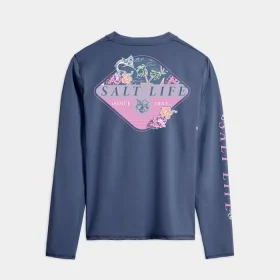 Women’s Salty Marlin Badge SLX Performance Long Sleeve Tee
