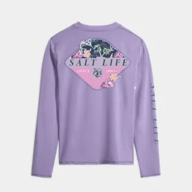 Women’s Salty Marlin Badge SLX Performance Long Sleeve Tee