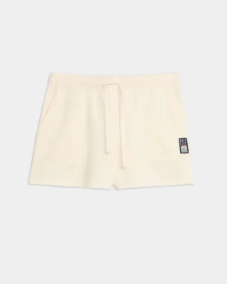 Women's Salty Mind Ocean Washed Fleece Short