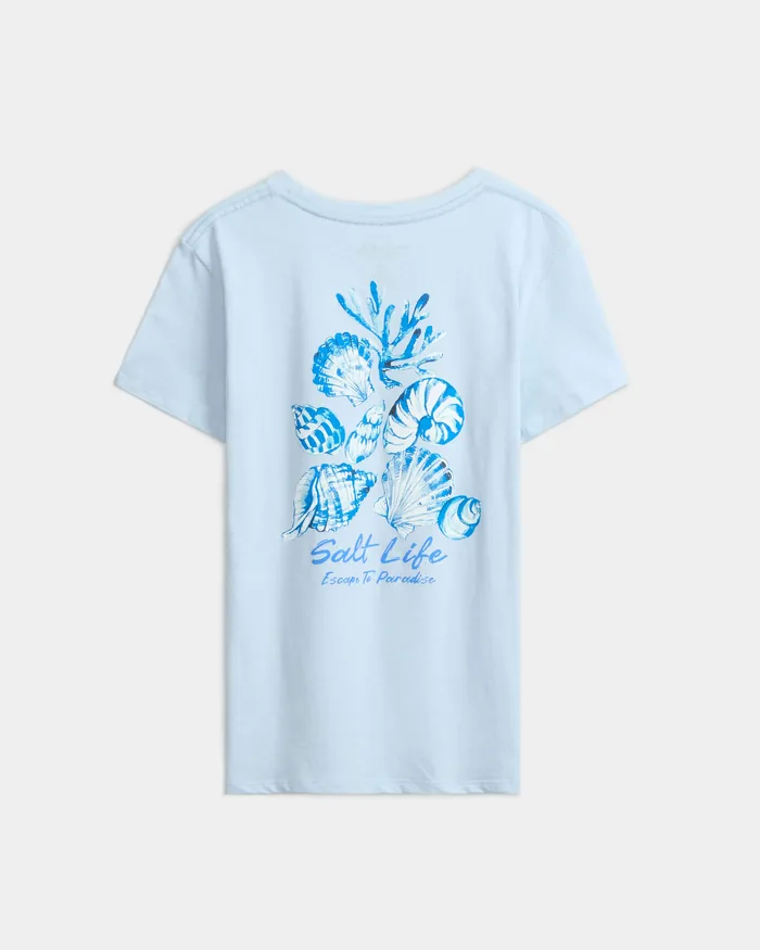 Women's By The Seashore Short Sleeve Shirt