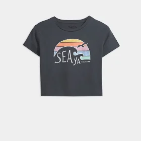 Women's Sea Ya Cropped Shirt