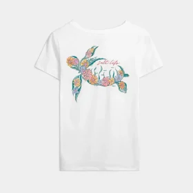 Women's Honu V-Neck Short Sleeve Shirt