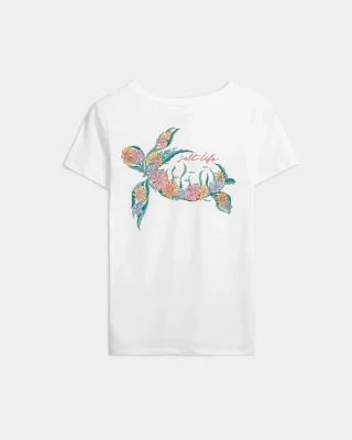 Women's Honu V-Neck Short Sleeve Shirt