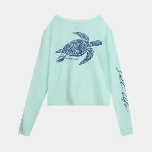 Women’s Sea Cruiser Cropped Long Sleeve Shirt