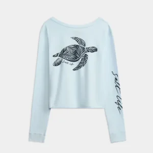 Women’s Sea Cruiser Cropped Long Sleeve Shirt