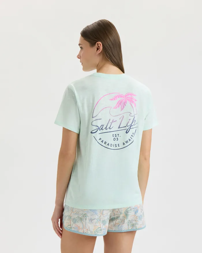 Women’s Smooth Paradise Boyfriend Tee - Image 3