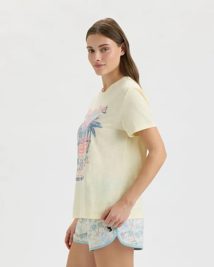 Women’s Volcano Sunrise Boyfriend Tee - Image 6