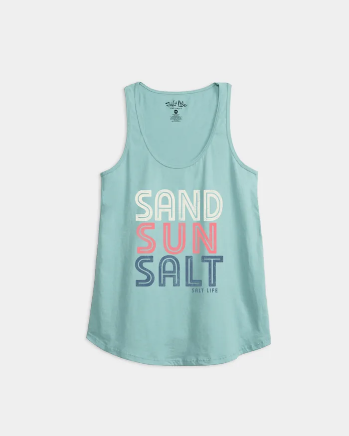 Women’s Sand Sun Salt Racerback Tank