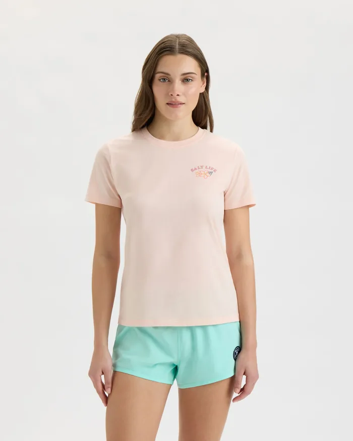 Women’s Sea La Vie Salty 30’s Tee - Image 2
