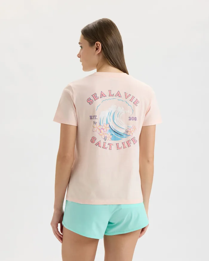Women’s Sea La Vie Salty 30’s Tee - Image 3