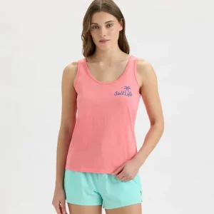 Alternative view of Women’s Salty Waves 30’s Tank