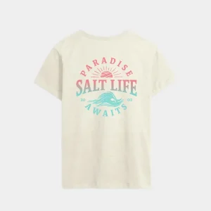 Women’s Awaiting Paradise Salt Wash Tee